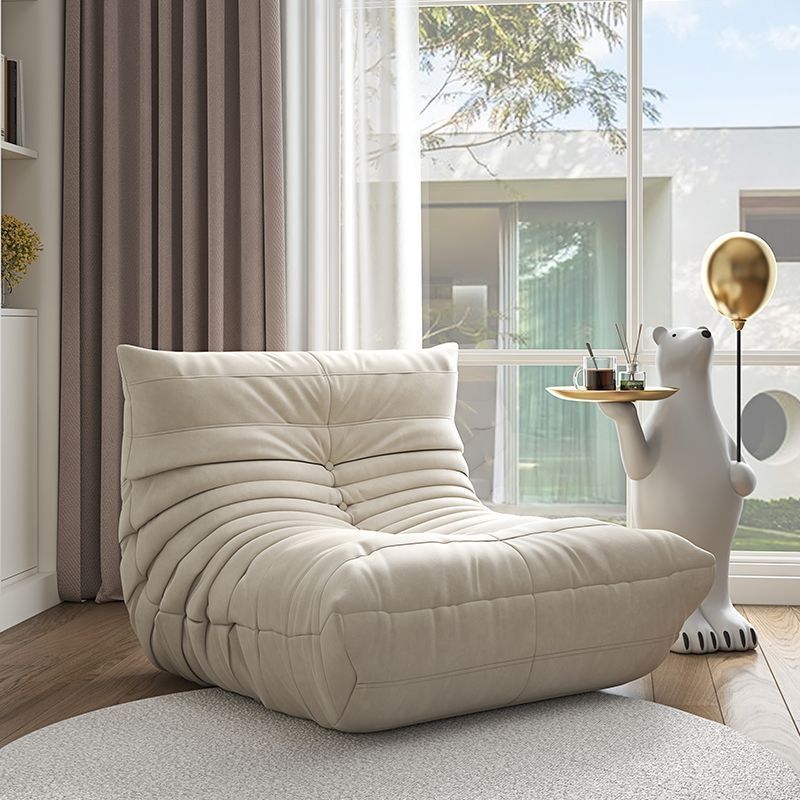 Caterpillar lazy sofa new arrival can lie down and sleep bedroom balcony tatami popular single sofa ins style leather