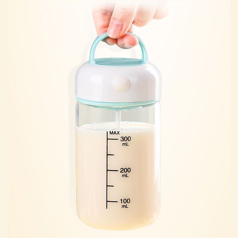 Rechargeable automatic shaker bottle - electric portable blender for protein powder, smoothies, and fitness drinks
