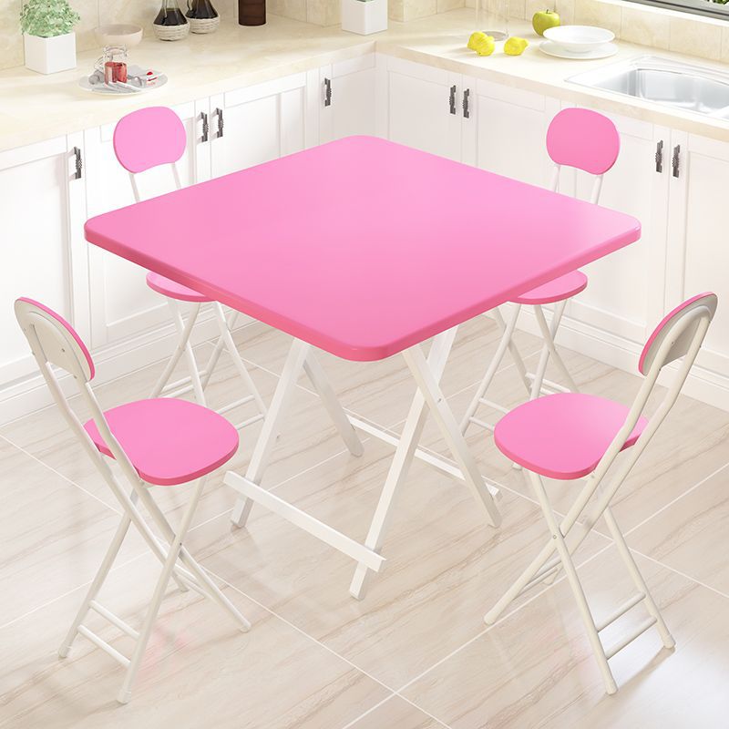Folding tablefor homedining tablesimple small square table4-person tablesmall apartment portable outdoor stall balcony table