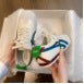 2025 new autumn spring and autumn popular shoes flat-soled Forrest Gump shoes sports and leisure board shoes women's niche ins tide