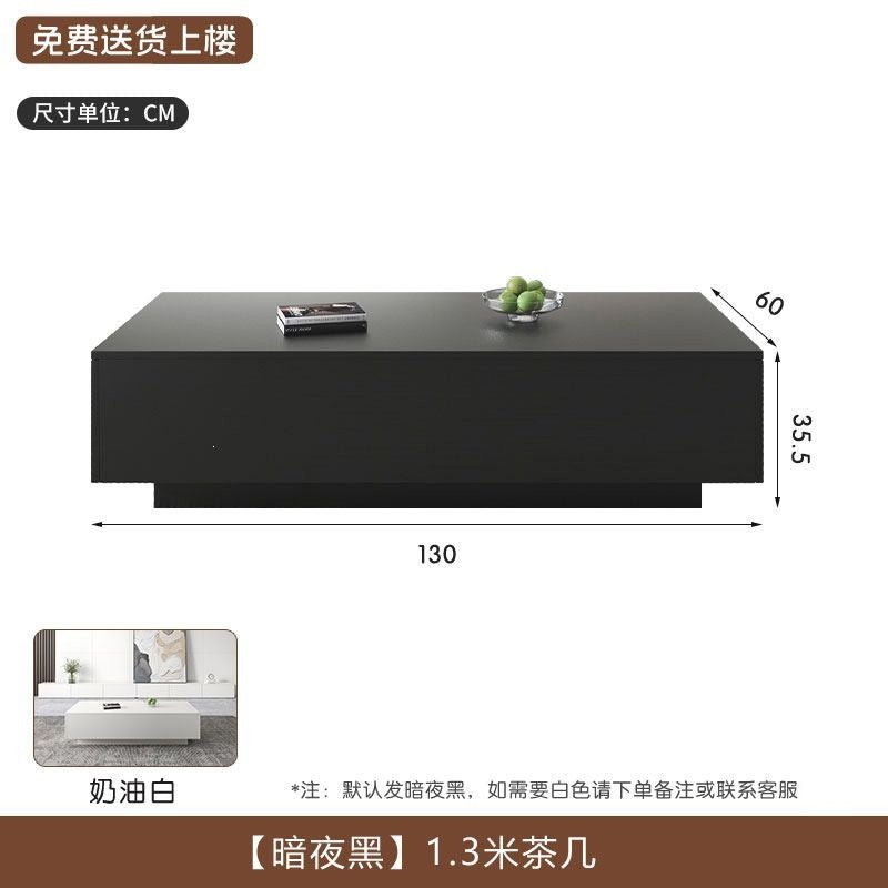 Minimalist extendable tv stand - space-saving, floor-standing coffee table for small apartments - modern, light luxury floating floor cabinet for living room