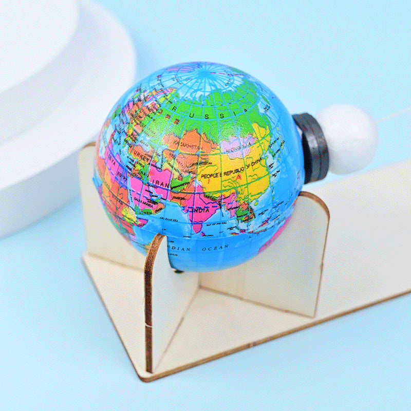 Gravity puzzle technology small production, primary school students physical science small experiment steam classroom teaching materials