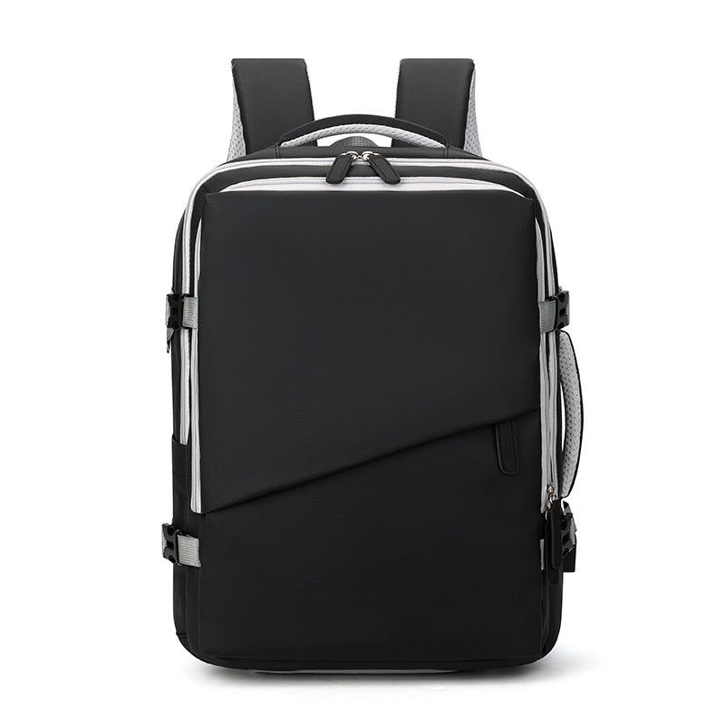 Premium Business Backpack Men's and Women's Large Capacity Premium Airbag Computer Bag Backshoulder Commuter Nylon Backpack