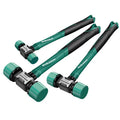 Baolian rubber hammer rubber hammer sticking floor tile installation hammer plastic solid hammer rubber knocking tool