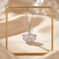 Popular internet celebrity smart ginkgo leaf diamond necklace accessible luxuryniche style women's easiest for matchfashion non-fading clavicle chain jewelry