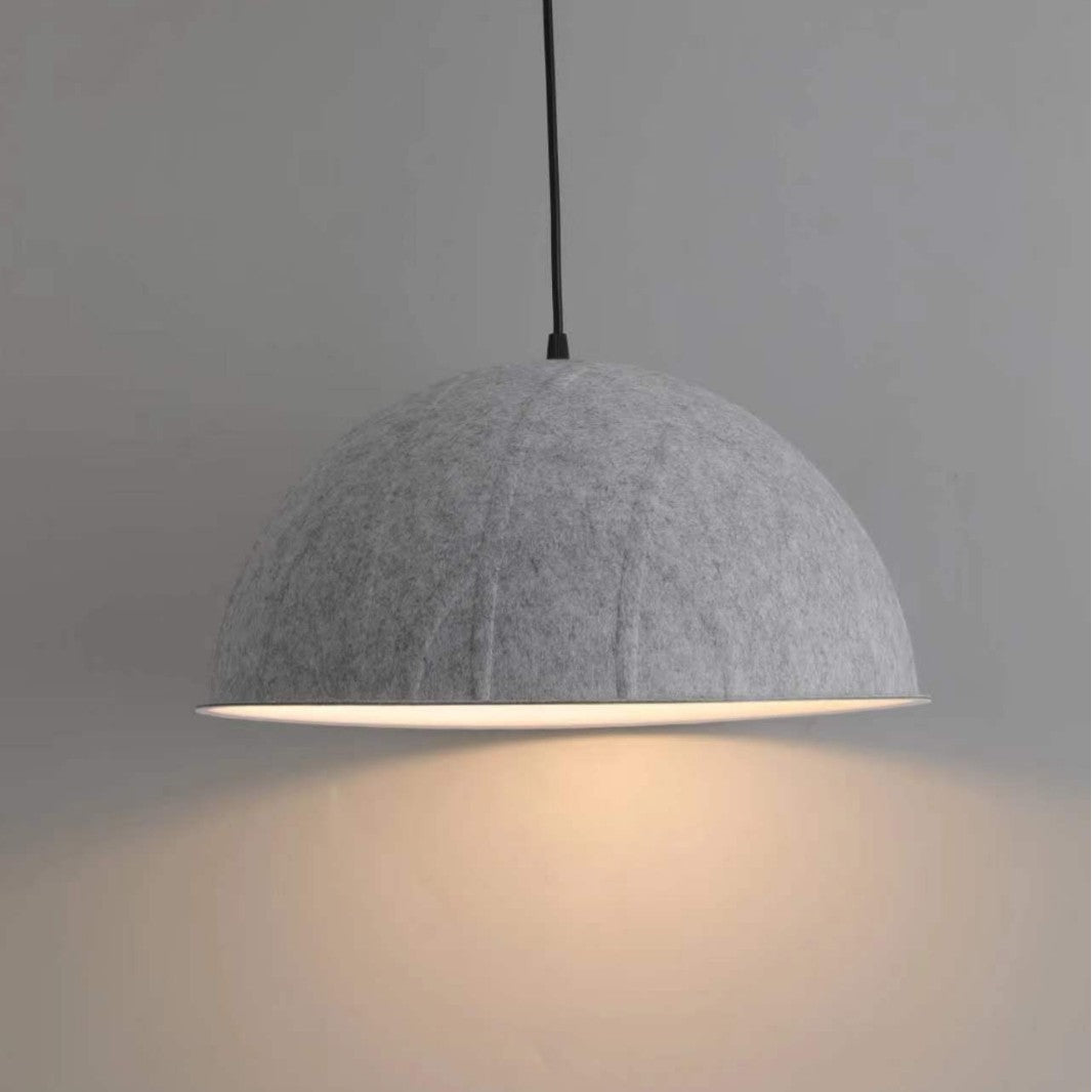 Felt chandelier, restaurant light, bar counter store, modern simple sound-absorbing cafe, home improvement lighting, Zhongshan ancient town lamps