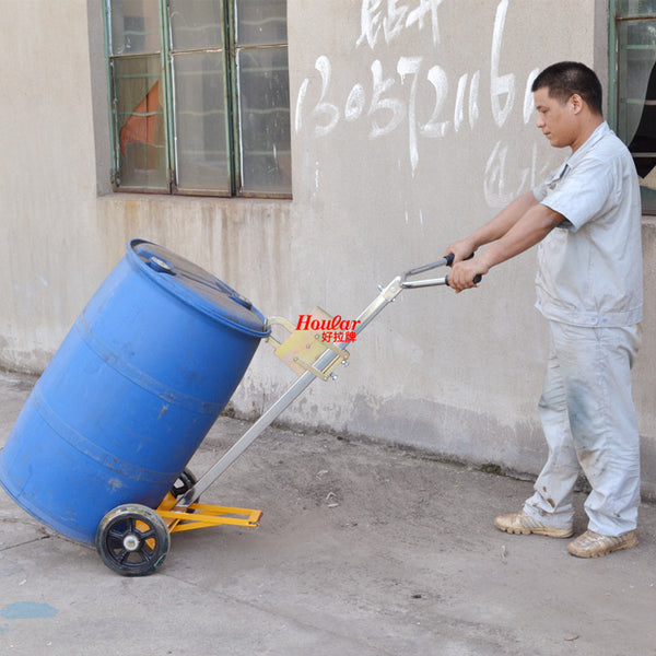 Szhoular good pull DE450ABCD manual oil drum truck bite mouth cart hand push oil drum, eagle beak oil drum truck