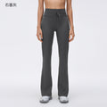 【customization available】high-waisted professional pilates bootcut yoga pants for women - oem/odm private labeling supported