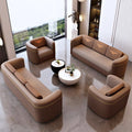 Luxury negotiation sofa chair furniture modern minimalist hotel sales department reception small office desk and chair set