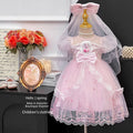 Girls' princess dress -  summer new arrival - stylish children's elsa dress - elsa lolita gown - little girl's birthday dress