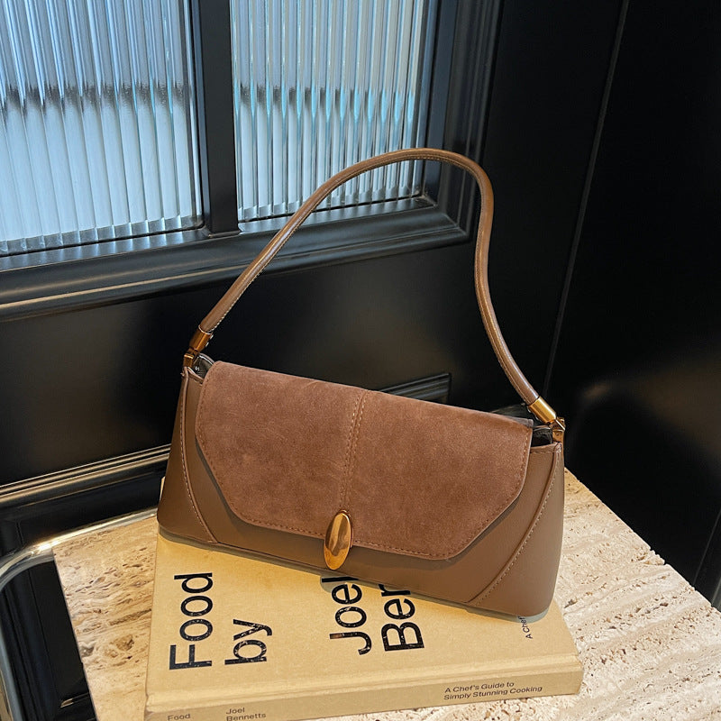 Fashion casual bag women's 2025 new autumn and winter retro versatile small square bag Korean version niche messenger bag