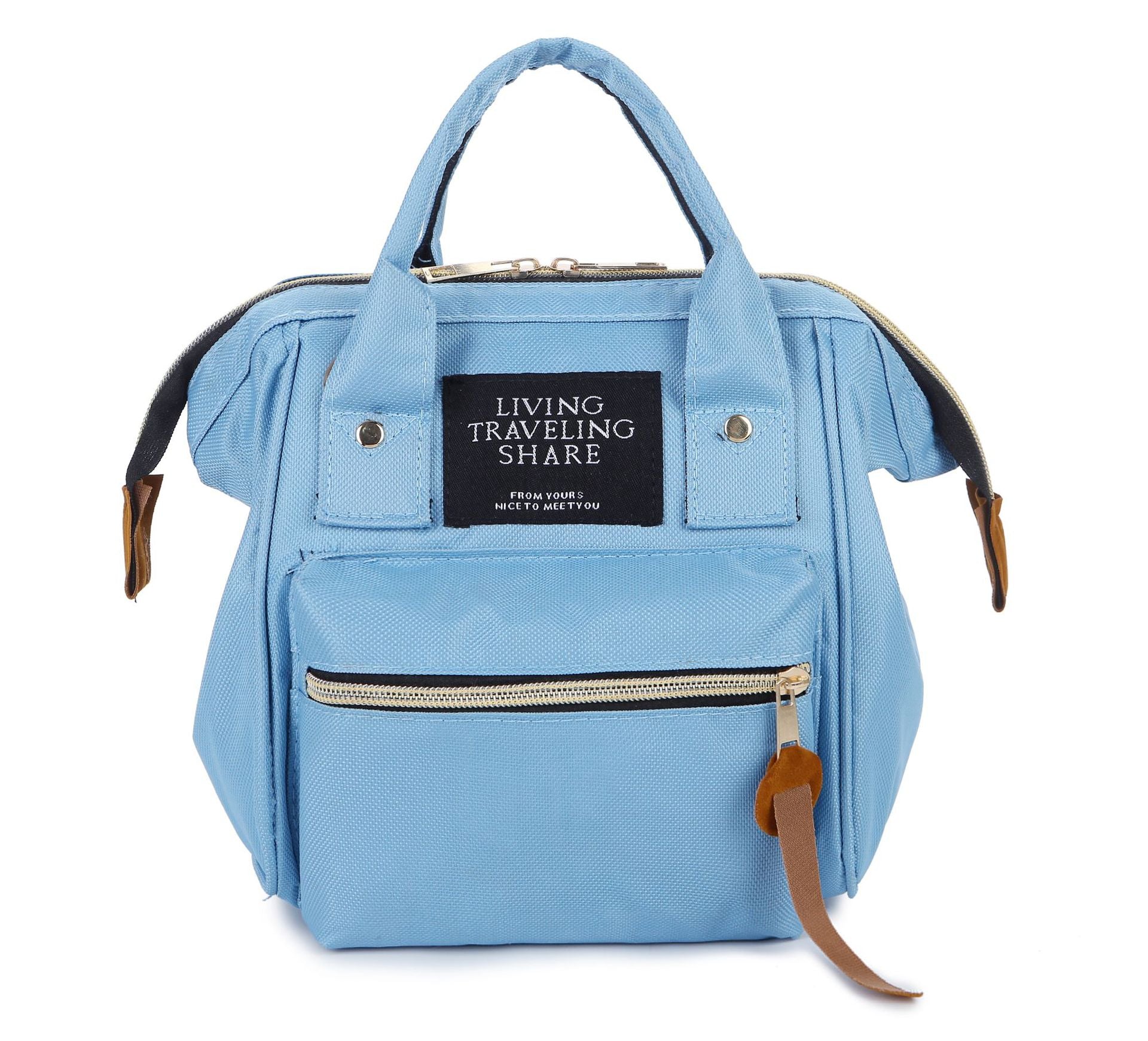 Small mother and baby bag fashionable and lightweight Oxford cloth backpack 2025 new mommy bag portable small bag wholesale