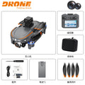 Gps return-to-home brushless s28 drone - foldable with 4.5inch screen remote control, aerial photography, obstacle avoidance, remote control aircraft