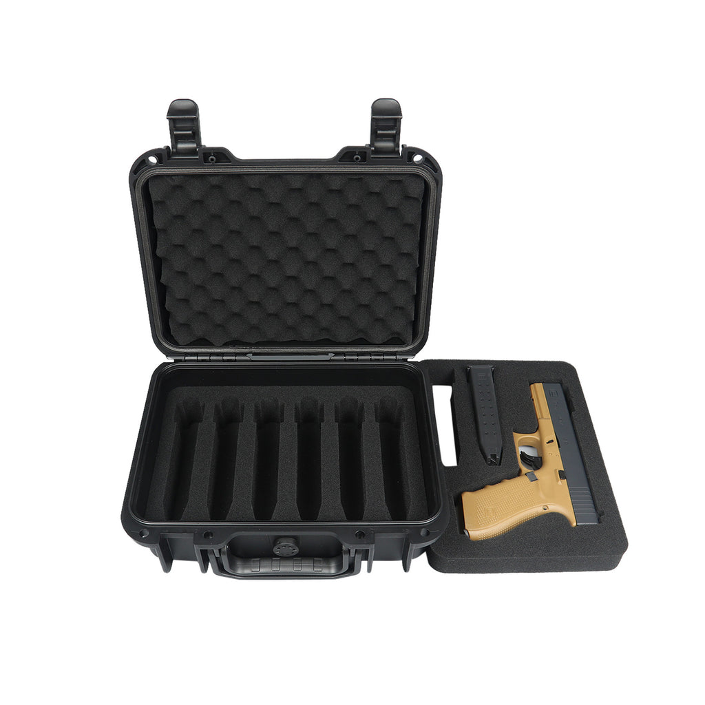 explosion, Glock full series tactical box, box storage box 8 magazine position protective box, waterproof box