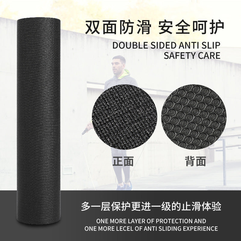 Jump rope mat - non-slip, shock-absorbing, double yoga mat, sports & fitness, thickened pvc, foldable, anti-slip, silent - ideal for men