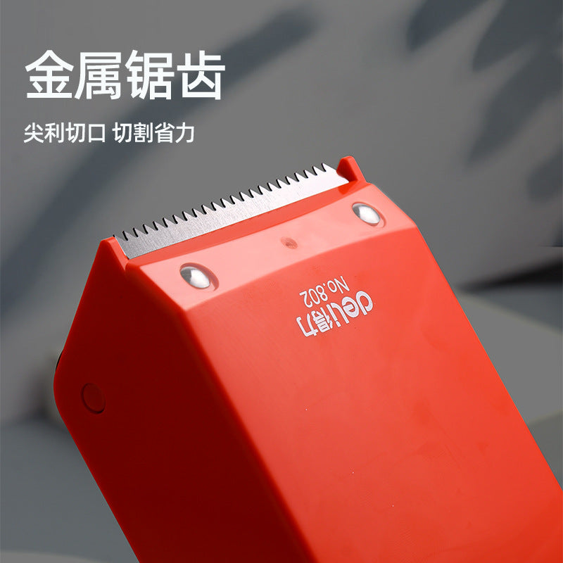 Deli 802 Sealer 6CM Tape Splitting Machine, Baler Cutting Machine, Warehouse Sealer Wholesale