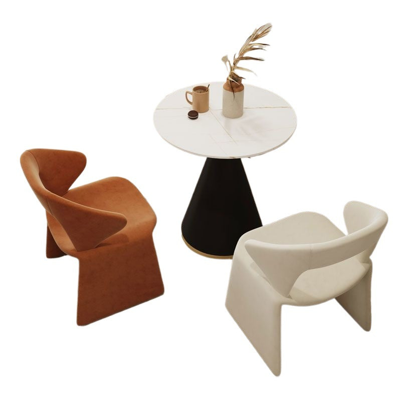 Business office reception and negotiation table and chair combination hotel sales department lobby reception table chair dining table and chair