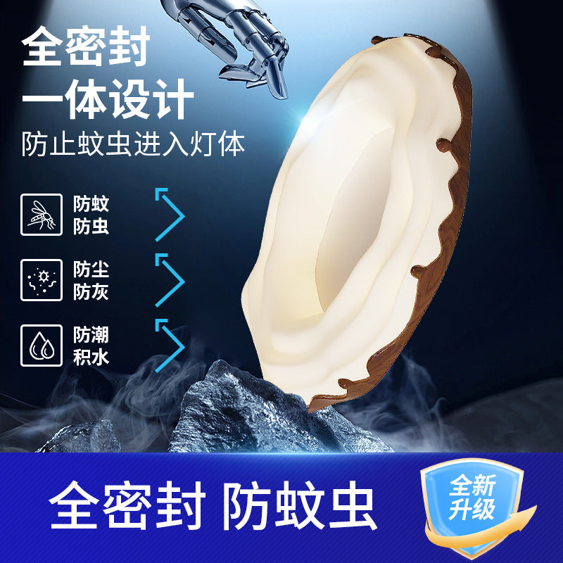 Medieval style walnut pattern retro master bedroom ceiling light creative cookie donut eye protection book room lighting decoration