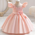 New in: ready-to-ship girls' formal dresses - floral print princess dress for piano recitals and special occasions