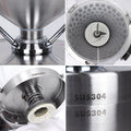 Soy milk machine commercial 304 stainless steel fully automatic tofu imitation stone mill pulping and slurry separation large pulping machine