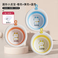 Round little dragon baby style - yellow + blue + orange [face wash, foot wash, butt wash] + hook