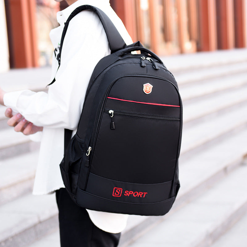 Outdoor Large Capacity Travel Backpack Trend Men's Business Backpack Computer Bag Backpack Student School Bag