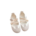 summer new arrival: plus-size women's casual comfortable breathable soft sole velcro versatile flats - wholesale