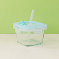 Mini food storage containers, food-grade thickened airtight baby food compartments, kids' home storage square divided boxes - wholesale
