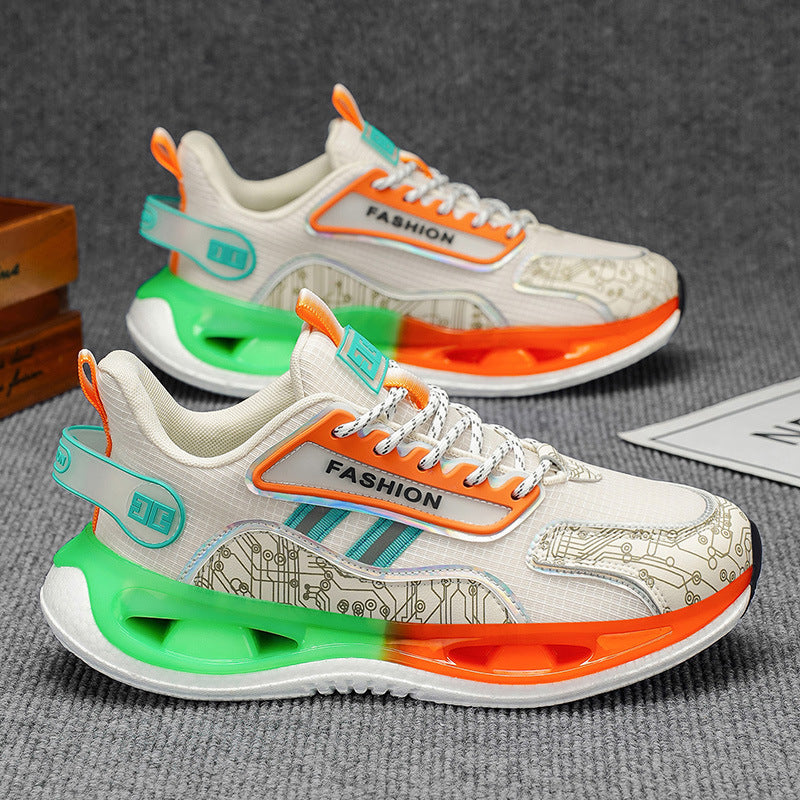 Men's shoes 2026 new spring collection: lightweight, soft-soled, ultra-lightweight, shock-absorbing running shoes for teenagers and students - trendy footwear