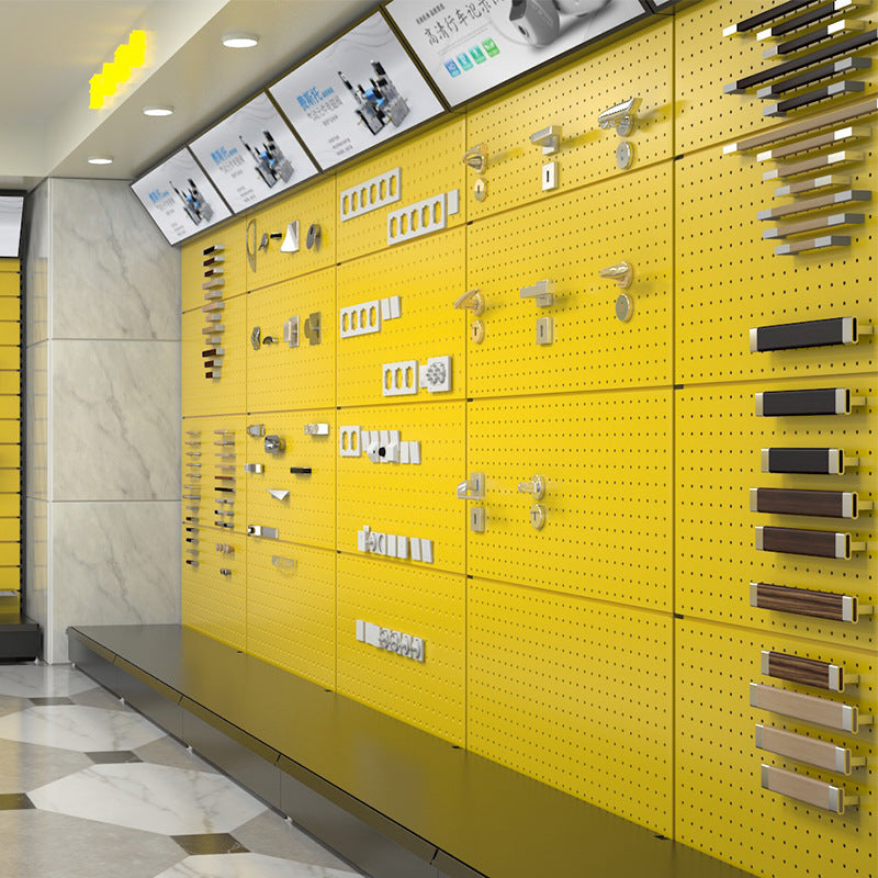 Pit plate Hardware tool rack Hanging plate Hook storage Display shelf Storage hanger Finishing rack Workshop Material rack