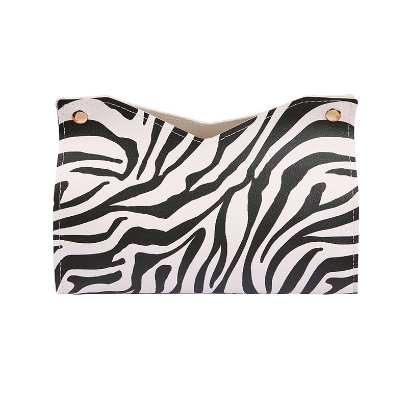 [Event Promotion] Pumping carton Nordic living room home creative coffee table tissue storage leather tissue box wholesale