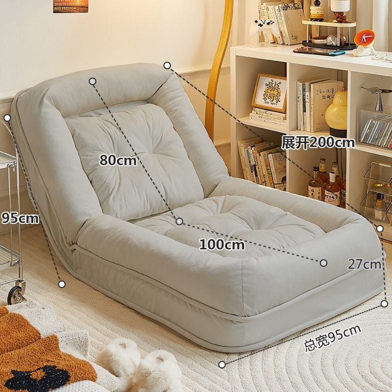 Beanbag human dog house room bedroom small sofa single and double lazy chair can lie down and sleep foldable sofa bed