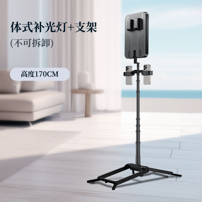 Cross-border YY-3 mobile phone live broadcast filling light beauty lighting 14 inch full screen desktop floor bracket portable filling light