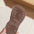 Vancahao kids' woven closed-toe sandals,  summer new korean style bowknot girls' princess beach sandals