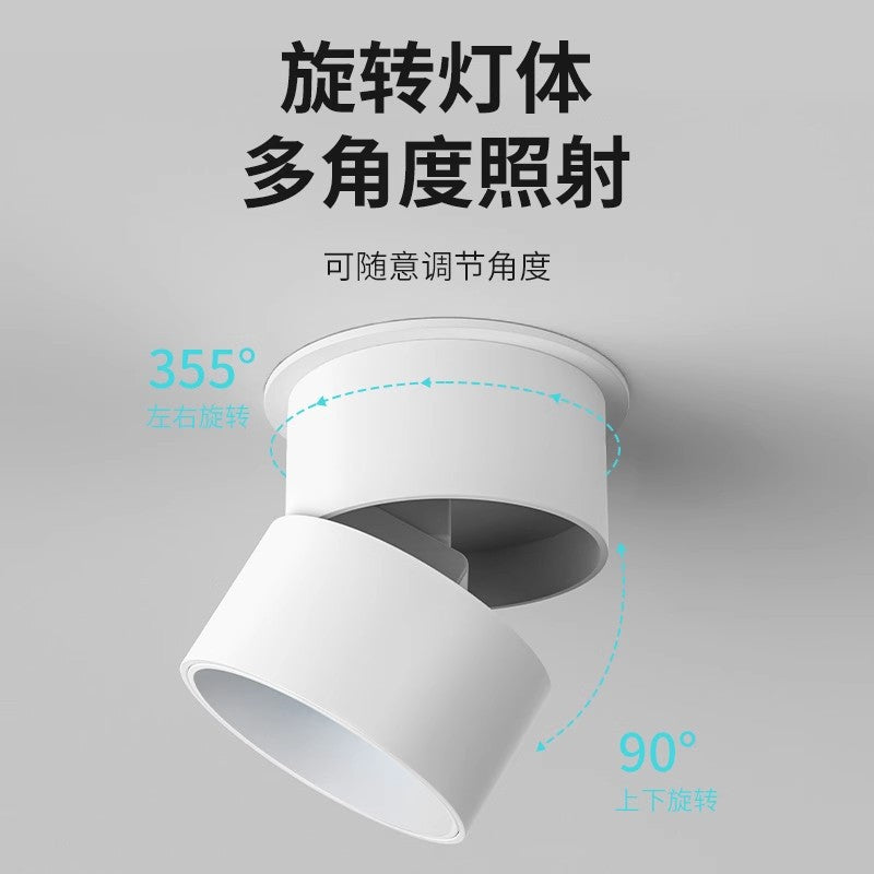 Sunset does not set spotlight embedded for home entrance atmosphere surface mounted bedroom wall wash light popular dawn blue spotlight