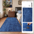 Bedroom carpet, chinese ancient style, easy to care for, waterproof, anti-fouling, bedside blanket, long strip in front of the bed, stain-resistant, non-slip, classy carpet