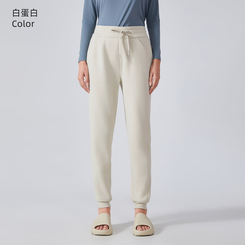 Women's high-waisted, loose-fit joggers - versatile activewear for fall/winter: perfect for outdoor fitness, yoga, and casual wear (daw153)