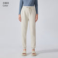 Women's high-waisted, loose-fit joggers - versatile activewear for fall/winter: perfect for outdoor fitness, yoga, and casual wear (daw153)
