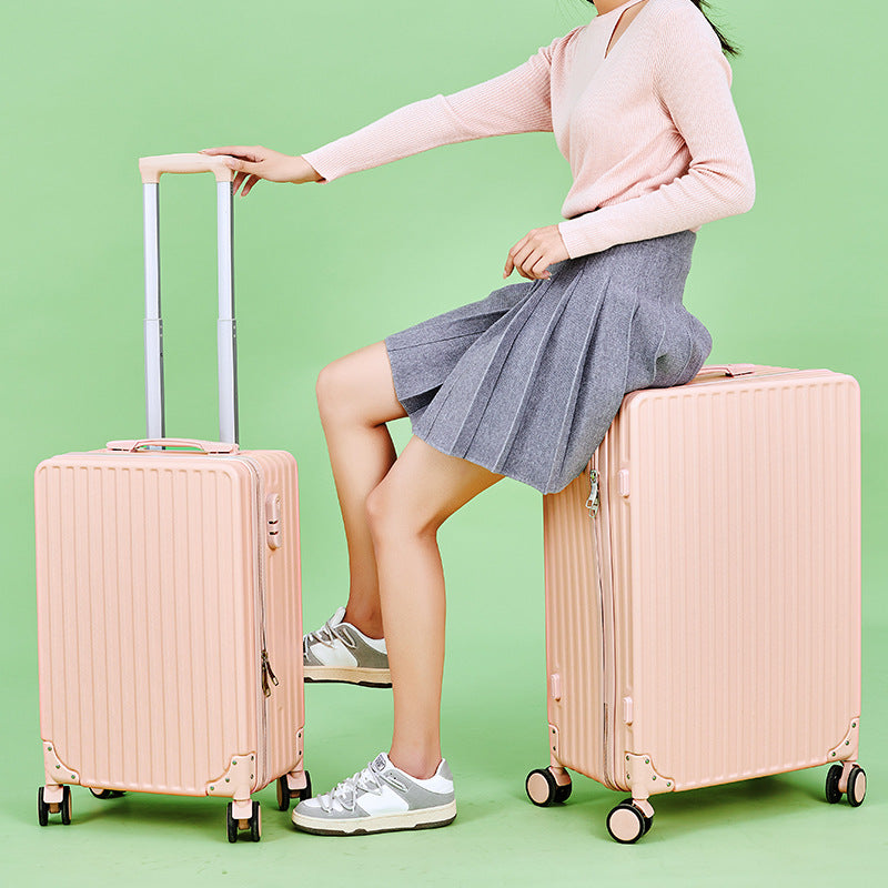 Luggage ins Internet celebrity trolley suitcase 20 inch personality 28 men and women universal wheel 22 password trolley case