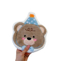 Cute animal hand towel - hanging style, super absorbent, thickened kitchen & bathroom towel/paper towel for hand drying