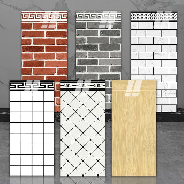Wall skirt self-adhesive waterproof and moisture-proof commercial store wall decoration renovation corridor beautification wall board self-adhesive wall wallpaper