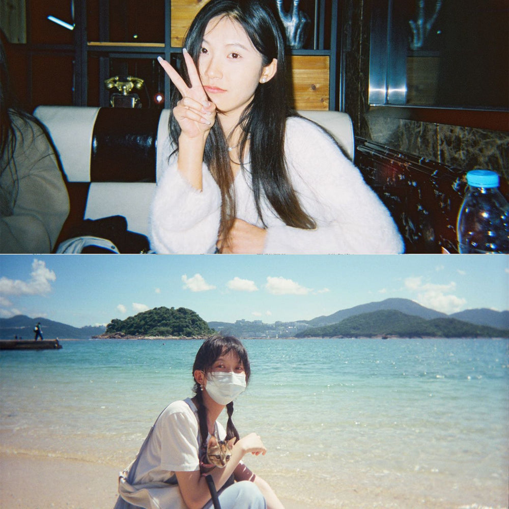Retro disposable camera film camera film point and shoot camera bestie student birthday gift yan cai