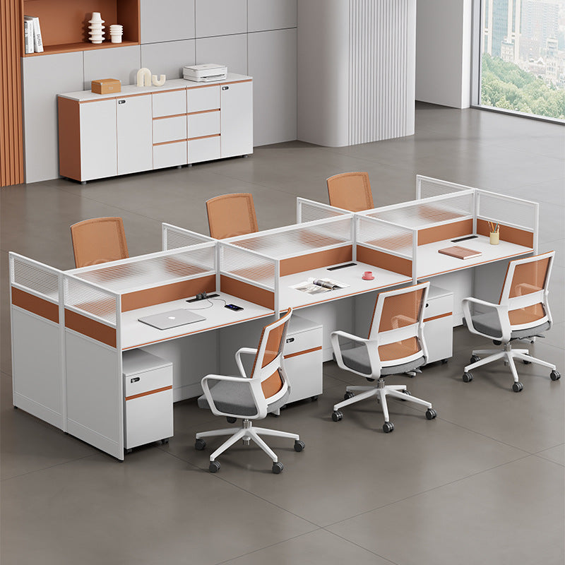 Saint li staff screen desk and chair combination computer table modern casual partition booth workstation table
