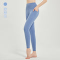 New lulu yoga pants for women - naked feel, peach lift, workout leggings with double side pockets, perfect for running and cycling