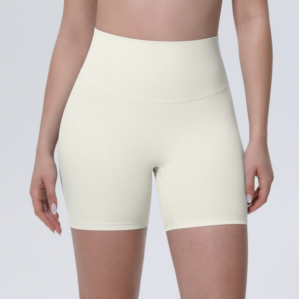 New arrival: lightweight, ice-silk, skin-friendly, breathable, compression solid color yoga pants - perfect for running, fitness, and yoga. available in 3/4 length shorts