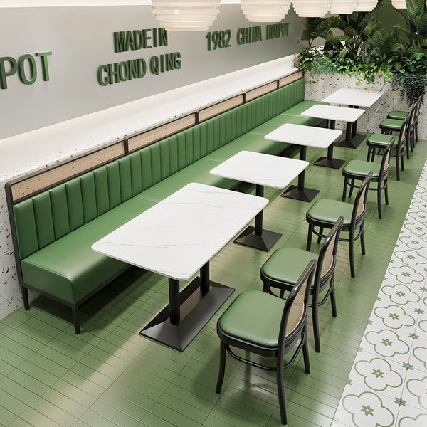 South East Asia Thai Hotel Restaurant Industrial Style Table and Chair Combination Restaurant Catering Commercial Hong Kong Style Tea House Booth Sofa