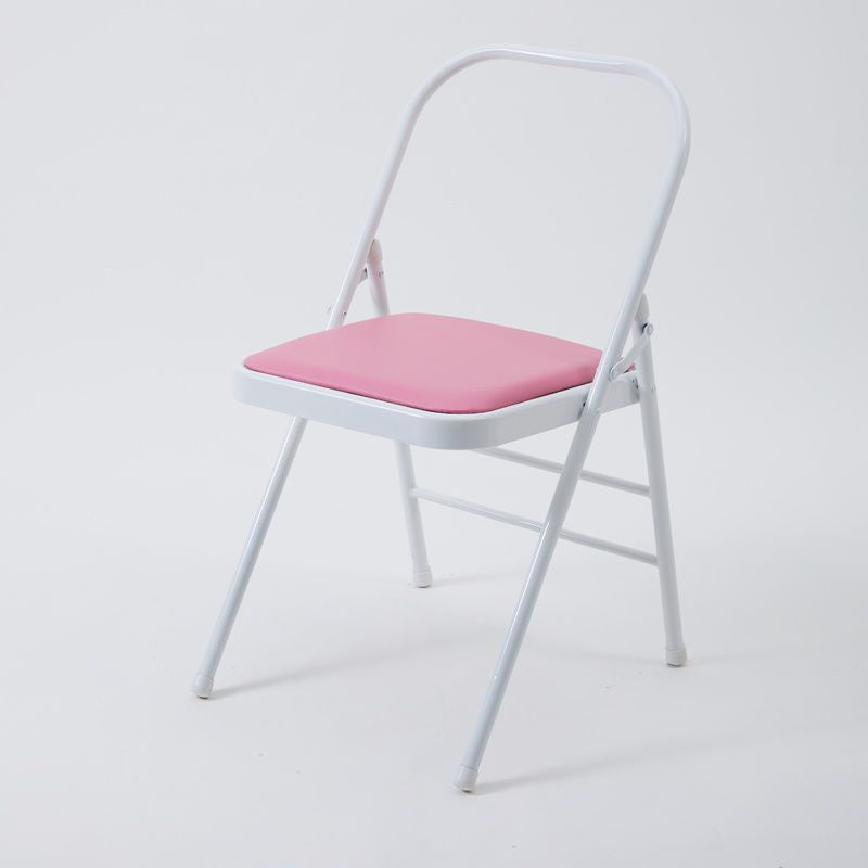 Thickened yoga yoga chair iyengar auxiliary yoga chair pu surface professional yoga chair auxiliary chair foldable chair