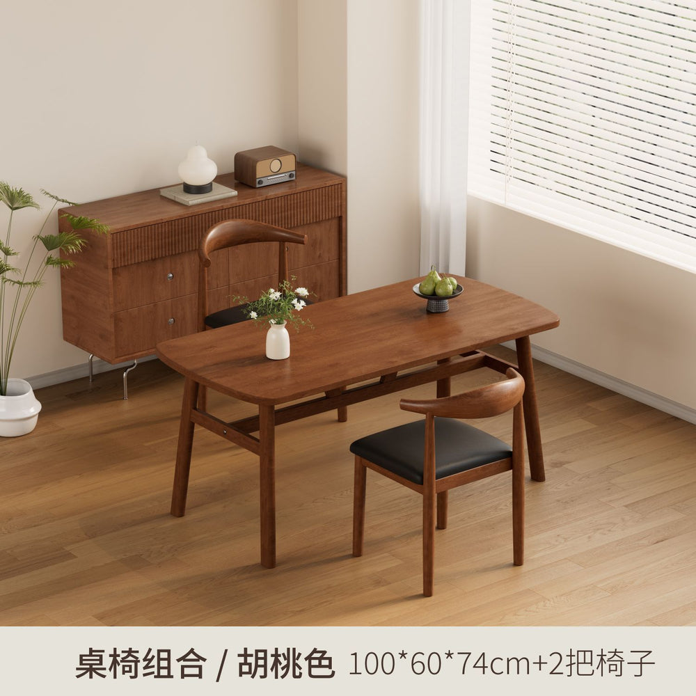 Scandinavian dining chair for home chair back chair solid dining table chair stool imitation solid wood iron horn chair catering commercial
