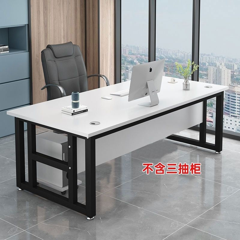 Computer desk desktop casual modern boss desk office desk staff slot desk for home desk practical desk