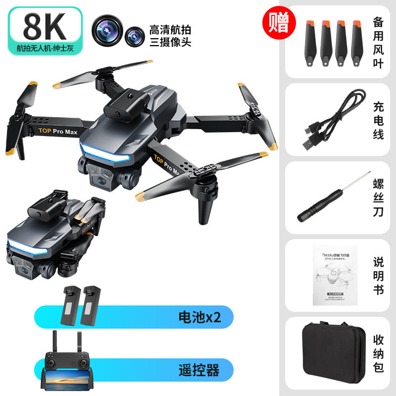 A15 pro drone 8k hd aerial photography long-endurance quadcopter kids' toy remote control aircraft wholesale